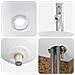 Set di mobili per il bagno 4 pcs Legno antico - Foto miniatura 5