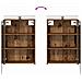 Set di mobili per il bagno 4 pcs Legno antico - Foto miniatura 9