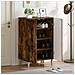 Mobile per scarpe ARNHEM 59,5 x 39,5 x 90 cm Rovere Fumo - Foto miniatura 2