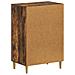 Mobile per scarpe ARNHEM 59,5 x 39,5 x 90 cm Rovere Fumo - Foto miniatura 6