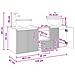Set di Armadi da Bagno 3 pz Bianco Lucido 49,5 x 41 x 64,5 cm - Foto miniatura 7