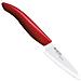 Coltello universale Fk Color 13 cm in ceramica colore rosso - Foto miniatura 2
