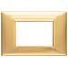 Placca 3 Moduli Oro Opaco Plana 14653.25 - Foto miniatura 8