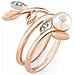 Anello Morellato Donna Gioia Cristalli E Perla Oro Rosa Saer150 - Foto miniatura 1