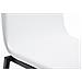 Sgabello Bar Impilabile Avola In Metallo Nero E Similpelle I Sedia Alta Da Cucina Con Schienale Altezza Seduta 78 CM Bianco - Foto miniatura 5