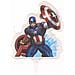 Dekora - Candelina Di Compleanno Captain America - Foto miniatura 1