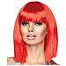 Parrucca Caschetto Lungo Rosso Per Donna - Foto miniatura 1