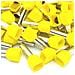 Puntali A Crimpare Doppiù Connettore Giallo Doppiù 100pcs 6mm - Foto miniatura 1