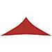 Vela Parasole 160 G / m Rossa 3x4x4 M In Hdpe - Foto miniatura 3