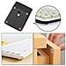 Piedi Lontani Gomma Bumper Pads Piedini Adesivi In Gomma Sportello Dellauto Paraurti - Round Emisferici Piazza Del Rumore Dampening Paraurti Per Porta Cassetti Notebook Vetro Non Slip (3 Formati)  - Foto miniatura 4