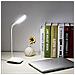 Desk Lamp Di Protezione Degli Occhi Led Lampada Flessibile Comodino Desk Lamp Lettura Del Led Luce Dello Scrittorio White2 - Foto miniatura 2