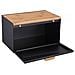 Kb-7464 Portapane In Acciaio E Legno Dal Design Moderno - Foto miniatura 5
