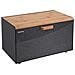 Kb-7464 Portapane In Acciaio E Legno Dal Design Moderno - Foto miniatura 1