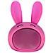 Altoparlante Bluetooth 3w Autonomia 3h Design Coniglio Luminoso Rosa - Foto miniatura 1