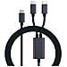 Cavo Usb - Da Usb-c A 24 Pin (m) A Usb-c A 24 Pin (m) - Usb 2.0 - 185 M - Alimentatore Usb (100 W) - Nero (11.0 - Foto miniatura 1