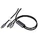 Cavo Usb - Da Usb-c A 24 Pin (m) A Usb-c A 24 Pin (m) - Usb 2.0 - 185 M - Alimentatore Usb (100 W) - Nero (11.0 - Foto miniatura 3