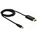 84904 Cavo E Adattatore Video 1 M Usb C Hdmi Nero - Foto miniatura 1