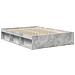 Giroletto Grigio Cemento 150x200 Cm King Size - Foto miniatura 3
