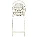 Set Di 2 Sedie Metallo Bianco Spello - Foto miniatura 2