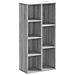 Libreria Grigio Sonoma 50x25x105 Cm In Legno Multistrato - Foto miniatura 2