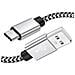Cavo Usb A Maschio 2.0 / Usb-c Maschio 3a 1 M Alluminio - Foto miniatura 2