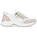 Leisure Trainers White Sneakers Sintetico E Tessile Scarpe Donna Bianco Eu 38, D0g09-81 - Foto miniatura 2