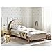 Letto Per Bambini Tessuto Anet 90 X 200 Cm Beige - Foto miniatura 1
