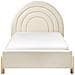 Letto Per Bambini Tessuto Anet 90 X 200 Cm Beige - Foto miniatura 3