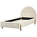 Letto Per Bambini Tessuto Anet 90 X 200 Cm Beige - Foto miniatura 4