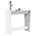 Tavolo Da Bar Bianco 102x50x103,5 Cm In Legno Multistrato - Foto miniatura 1