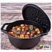Victoria 32296 Forno Olandese Induzione Ghisa Smaltata 25cm, Pentola 3,8l Senza Ptfe E Pfoa  Nero - Foto miniatura 6