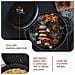 Victoria 32296 Forno Olandese Induzione Ghisa Smaltata 25cm, Pentola 3,8l Senza Ptfe E Pfoa  Nero - Foto miniatura 7