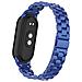 Elegante Cinturino In Acciaio Inossidabile Per Xiaomi Mi Band 9 Blue - Foto miniatura 6