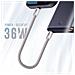 Cavo Usb-c A Lightning Power Delivery 36w Compatto 30cm, Grigio Chiaro - Foto miniatura 5