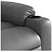 Poltrona Massaggiante Reclinabile Grigia in Similpelle - Foto miniatura 9