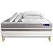 Pacchetto Letto Completo - Materasso 140x190cm + Box Spring Con Doghe (kit) + 2 Cuscini + Piumino - Actiflex Touch - Foto miniatura 7