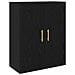 Armadi da Muro 2 pcs Rovere nero 69.5 x 34 x 90 cm - Foto miniatura 5