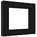 Set mobile TV 8 pcs Rovere nero 100 x 30 x 30 cm - Foto miniatura 1