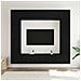 Set mobile TV 8 pcs Rovere nero 100 x 30 x 30 cm - Foto miniatura 4