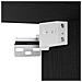 Set mobile TV 8 pcs Rovere nero 100 x 30 x 30 cm - Foto miniatura 9