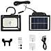 Luce Solare Clip-on Staccabile Con Usb, 190 Led, Luce Bianca - Perfetta Per Illuminazione Esterna - Foto miniatura 1