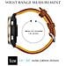 Cinturino In Pelle A Forma Di T Con Vita Sottile Compatibile Con Garmin Venu 3s /huawei Gt4/5/6 41mm / 42mm Brown - Foto miniatura 3