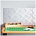 Dischi Quadrati 2 pcs Argento 50 x 30 cm Alluminio - Foto miniatura 2