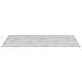 Dischi Quadrati 2 pcs Argento 50 x 30 cm Alluminio - Foto miniatura 3