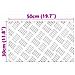 Dischi Quadrati 2 pcs Argento 50 x 30 cm Alluminio - Foto miniatura 6