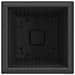 Vaso quadrato per fiori 24 pcs Nero 38 x 38 x 30 cm Plastica - Foto miniatura 7