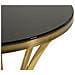 Tavolino Vkh879-oro-vetro-50x50x92 Cm - Foto miniatura 4