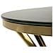 Tavolino Vkh879-oro-vetro-50x50x92 Cm - Foto miniatura 5