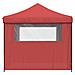 Tenda Party Borgogna 292 x 292 x 315 cm Tessuto Oxford - Foto miniatura 6
