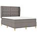 Letto a molle con materasso Talpa 200 x 140 cm Tessuto - Foto miniatura 5